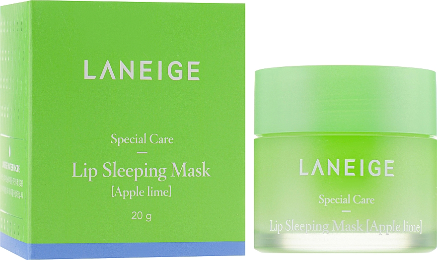 Intensywnie regenerująca maska do ust o aromacie jabłka i limonki - Laneige Lip Sleeping Mask Apple Lime — Zdjęcie N3