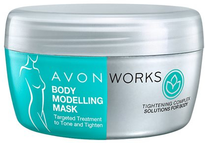 Modelująca maska do ciała - Avon Works Body Modelling Mask — Zdjęcie N1