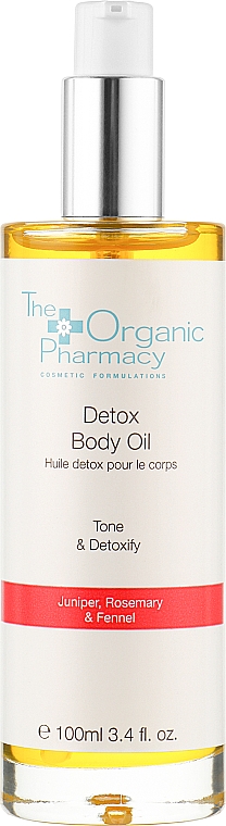 Antycellulitowy olejek do ciała - The Organic Pharmacy Detox Cellulite Body Oil — Zdjęcie N1