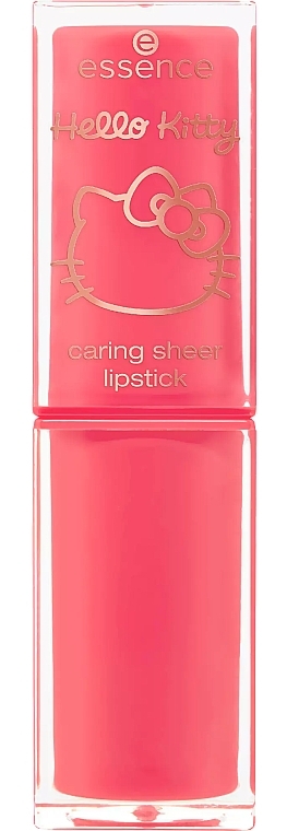 Pomadka do ust z matowym wykończeniem - Essence Hello Kitty Caring Sheer Lipstick — Zdjęcie N1