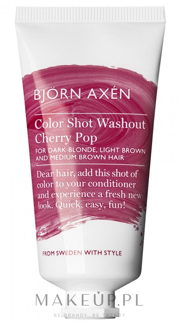 Tymczasowa farba do włosów - BjOrn AxEn Color Shot Washout  — Zdjęcie Cherry Pop