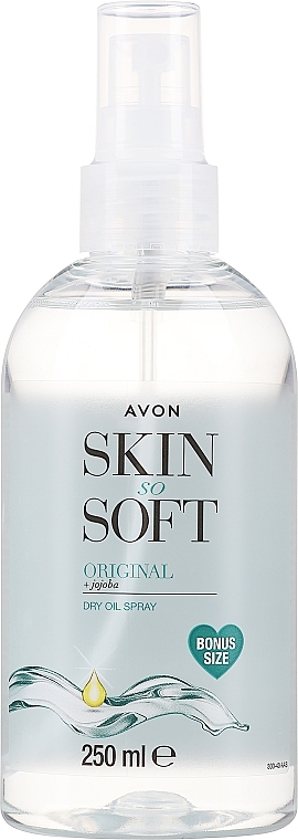 Suchy olejek do ciała w sprayu z olejkiem jojoba - Avon Skin So Soft Original Dry Oil Spray — Zdjęcie N2