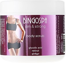 Kup Wyszczuplający scrub do ciała - BingoSpa Slim & Strong Body Scrub