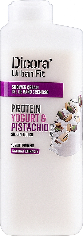 Kremowy żel pod prysznic Proteiny jogurtu i pistacje - Dicora Urban Fit Shower Cream Protein Yogurt & Pistachio — Zdjęcie N1