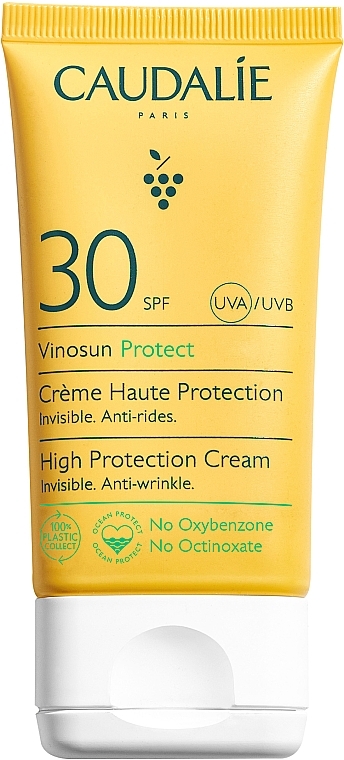 Krem przeciwsłoneczny SPF 30 - Caudalie Vinosun High Protection Cream SPF30 — Zdjęcie N1