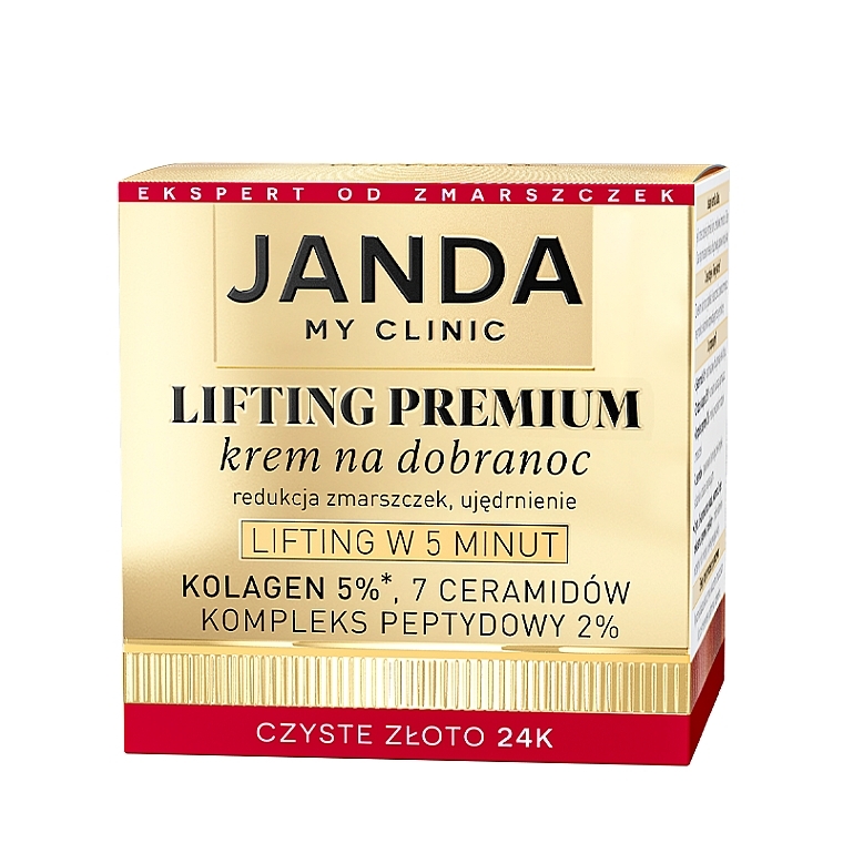 Krem do twarzy na noc - Janda My Clinic Lifting Premium Night Cream — Zdjęcie N3