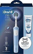 Kup Zestaw - Oral-B Vitality Pro Blue (t/paste/75ml + t/brush)