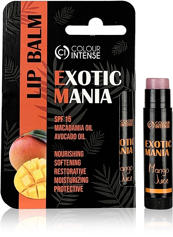 Balsam do ust Mango - Colour Intense Exotic Mania Lip Balm