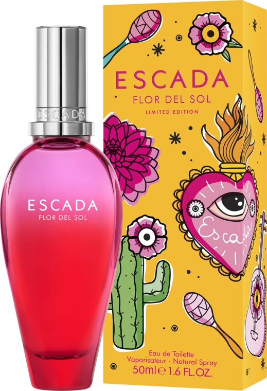 Escada Flor Del Sol Limited Edition - Woda toaletowa — Zdjęcie N2