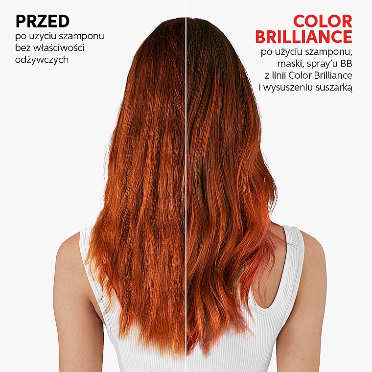 WYPRZEDAŻ Odżywka wzmacniająca kolor grubych włosów farbowanych - Wella Professionals Invigo Colour Brilliance Coarse Conditioner * — Zdjęcie N7