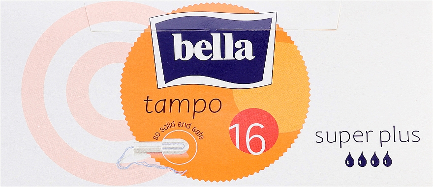 Tampony 16 szt. - Bella Bella Premium Comfort Super Plus Tampo — Zdjęcie N1