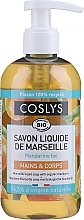Kup Mydło w płynie Oliwa z oliwek i mandarynka - Coslys Marselle soap Mandarin fragrance