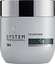 Kup Maska zwiększająca objętość włosów - System Professional Volumize Lipid Code V3 Mask