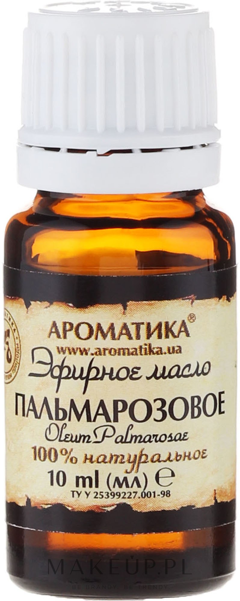 100% naturalny olejek eteryczny Palmarosa - Aromatika — Zdjęcie 10 ml