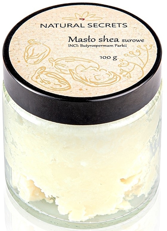 Masło shea surowe - Natural Secrets Shea Butter — Zdjęcie N2
