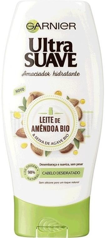 Odżywka do włosów z mlekiem migdałowym - Garnier Ultra Suave Almond Milk Conditioner — Zdjęcie N1