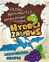 Kup Musująca pastylka do kąpieli Winogrona - Hydrozaurus Fizzing Bath Pastille