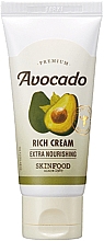 Krem do spierzchniętej i suchej skóry z ekstraktem z awokado - Skinfood Premium Avocado Rich Cream — Zdjęcie N1
