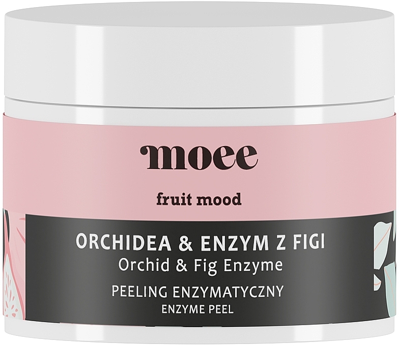 PREZENT! Peeling enzymatyczny do twarzy - Moee Fruit Mood Orchid & Fig Enzyme — Zdjęcie N1