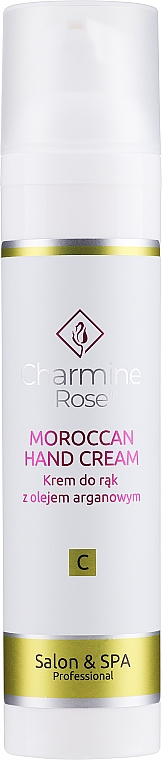 Krem do rąk z olejem arganowym - Charmine Rose Argan Moroccan Hand Cream — Zdjęcie N1