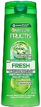 Wzmacniający szampon do włosów normalnych i szybko przetłuszczających się - Garnier Fructis Fresh Shampoo — Zdjęcie N3