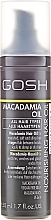 PRZECENA!  Olej makadamia do włosów - Gosh Copenhagen Macadamia Oil * — Zdjęcie N1