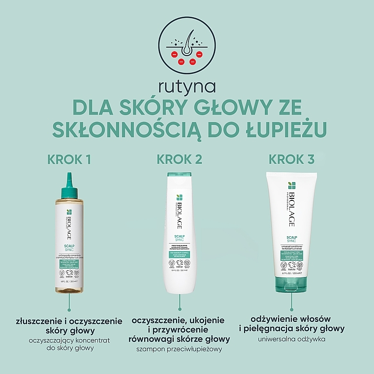 Szampon przeciwłupieżowy - Biolage ScalpSync Anti-Dandruff — Zdjęcie N6