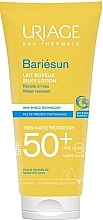 Kup Jedwabiste mleczko do ciała z filtrem przeciwsłonecznym - Uriage Bariesun Lait Solaire Soyeux Cream SPF50+
