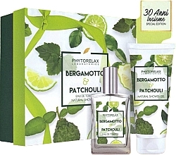 Zestaw - Phytorelax Laboratories Bergamotto And Patchouli (edt/50ml + sh/gel/100ml) — Zdjęcie N1