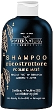 Kup Szampon regenerujący z liśćmi mate - MaterNatura Recontruccturing Shampoo with Mate Leaves