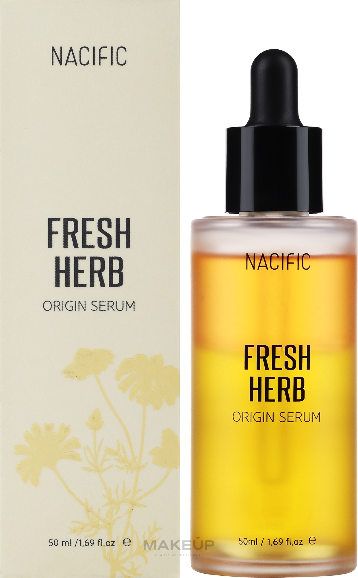 PRZECENA! Rewitalizujące serum do twarzy - Nacific Fresh Herb Origin Serum * — Zdjęcie 50 ml