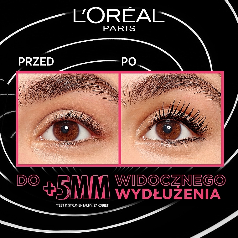 Wodoodporny tusz do rzęs - L'Oreal Paris Telescopic Lift Waterproof Mascara — Zdjęcie N5