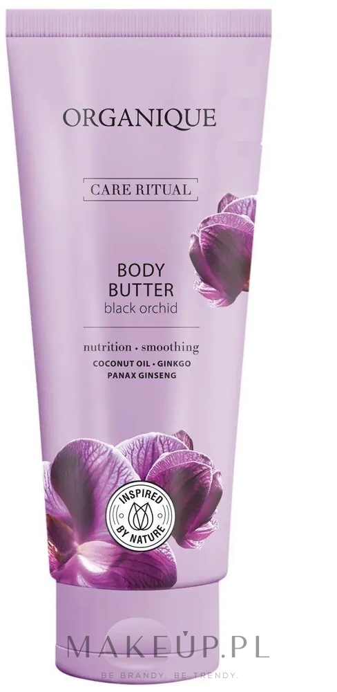 Masło do ciała Czarna orchidea - Organique Care Ritual Body Butter — Zdjęcie 200 ml