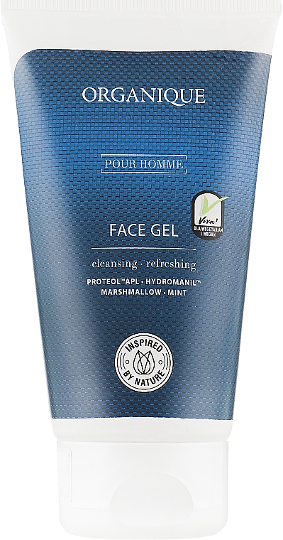 Żel do mycia twarzy dla mężczyzn - Organique Naturals Pour Homme Face Gel — Zdjęcie N1