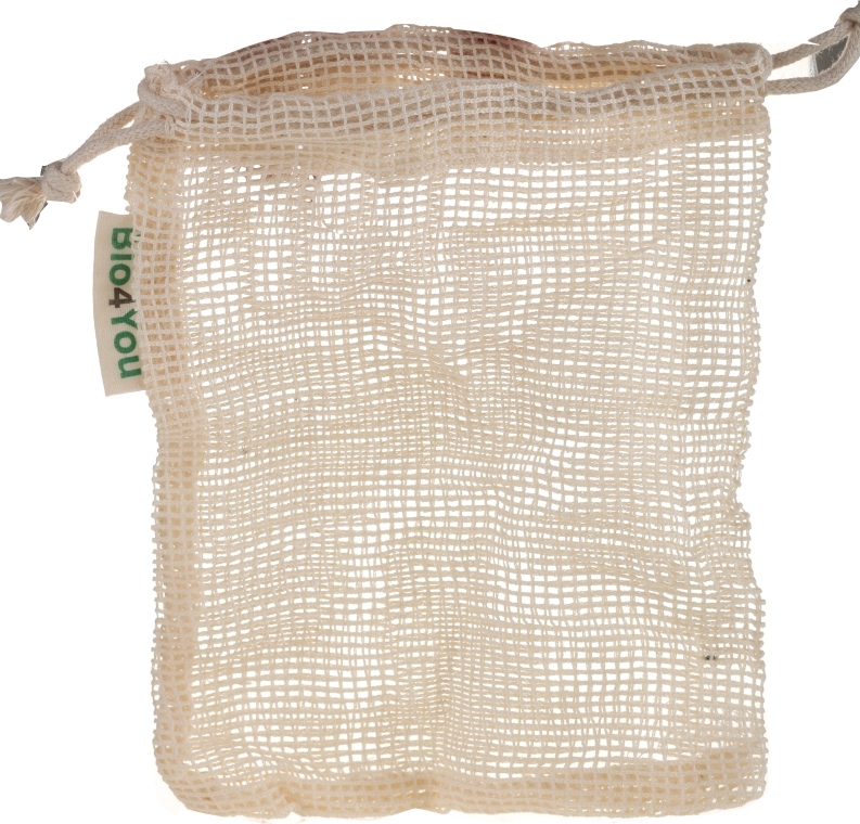 Zestaw płatków kosmetycznych z woreczkiem do prania - Bio4You Beauty Set (12 x pads + laundry bag) — Zdjęcie N3