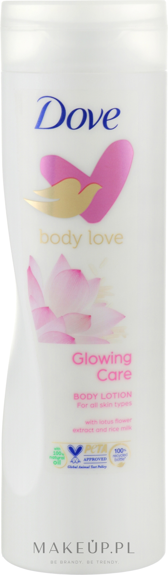 Balsam do ciała Ekstrakt z kwiatu lotosu i mleczko ryżowe - Dove Nourishing Secrets Glowing Ritual Body Lotion — Zdjęcie 250 ml