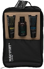 Kup Zestaw - Man'Stuff Sport Body Care Gift Set For Men (b/wash/100ml + f/wash/50ml + shm/50ml + bag/1pcs)