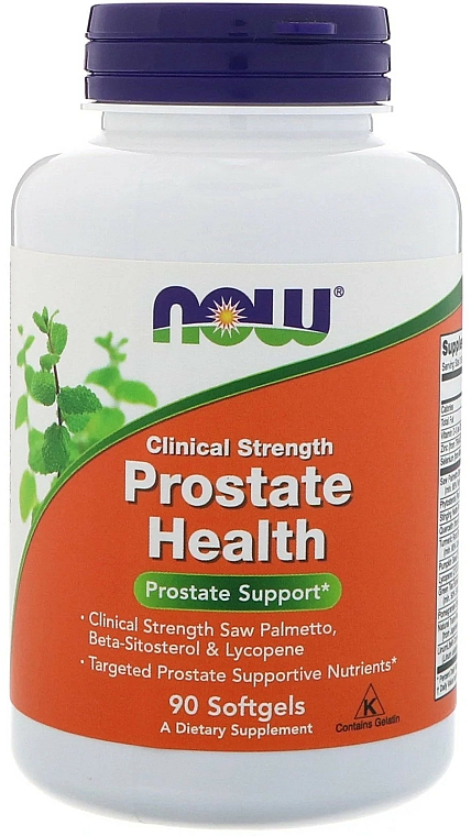Suplement diety przeciwko prostacie - Now Foods Prostate Health — Zdjęcie N2