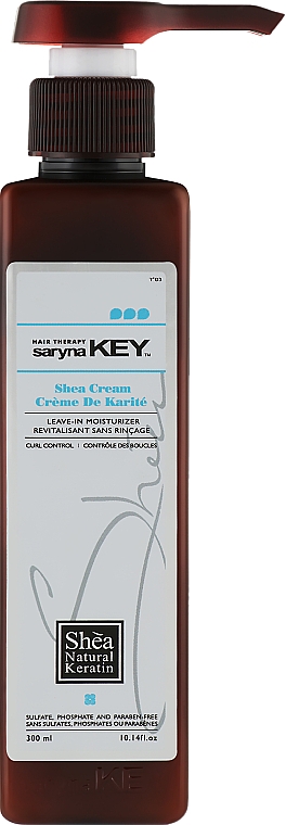 Nawilżający krem do włosów - Saryna Key Pure African Shea Curl Control Cream — Zdjęcie N3