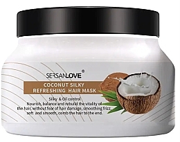 Kup Odświeżająca maska ​​do włosów - Sersanlove Hair Film Coconut Silky Refreshing Hair Mask