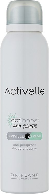 Dezodorant w sprayu przeciw białym śladom - Oriflame Activelle — Zdjęcie N1