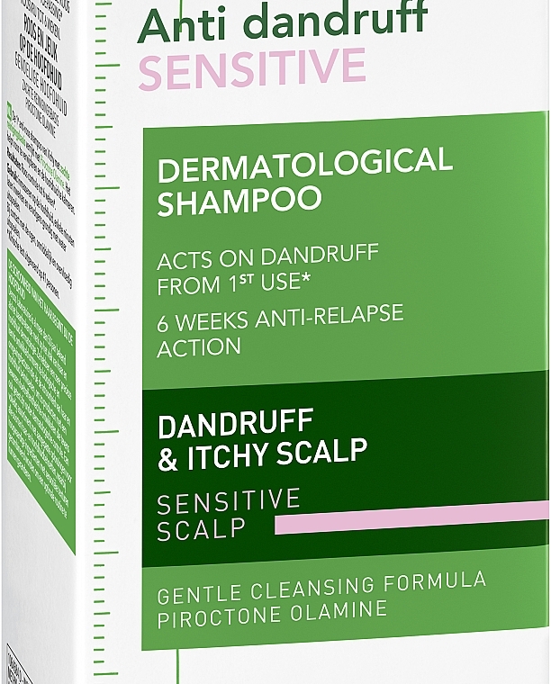 PRZECENA! Przeciwłupieżowy szampon z dwusiarczkiem selenu do skóry wrażliwej - Vichy Dercos Anti-Dandruff Sensitive Shampoo * — Zdjęcie N5
