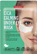 Płatki pod oczy z probiotykami - Purederm Cica Calming Under Eye Mask — Zdjęcie N1