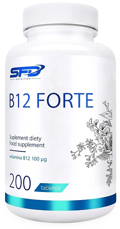 Suplement diety Witamina B12 forte 100 mcg - SFD Vitamin B12 Forte — Zdjęcie N1