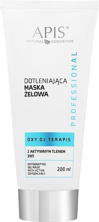 Dotleniająca maska żelowa z aktywnym tlenem 3 w 1 - APIS Professional Oxy O2 Terapis — Zdjęcie N1