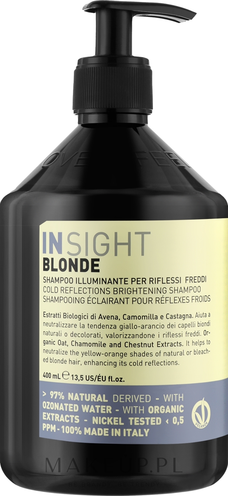 Szampon do włosów Zimne Refleksje	 - Insight Blonde Cold Reflections Shampoo — Zdjęcie 400 ml