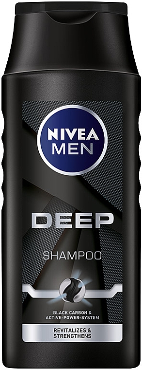 Rewitalizujący szampon dla mężczyzn oczyszczający włosy i skórę głowy - NIVEA MEN Deep Revitalizing Shampoo