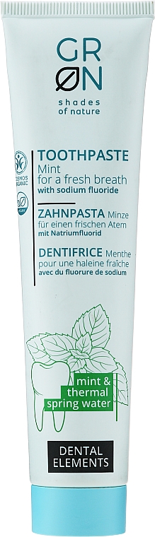 Pasta do zebów - GRN Mint Toothpaste with Thermal Water — Zdjęcie N1