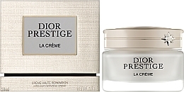 Rewitalizujący krem ​​do twarzy, szyi i dekoltu - Dior Prestige La Creme Texture Essentielle — Zdjęcie N2