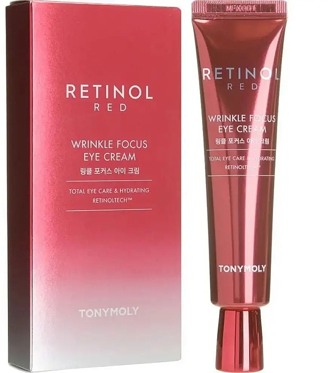 Krem pod oczy - Tony Moly Red Retinol Wrinkle Focus Eye Cream — Zdjęcie N1